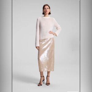 ALC Monroe Soft Sequin Skirt